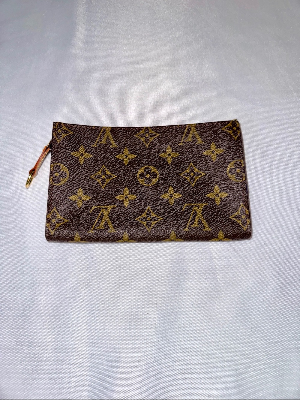 Louis Vuitton Monogram Zip Pouch/Cosmetic Case/Travel Organizer